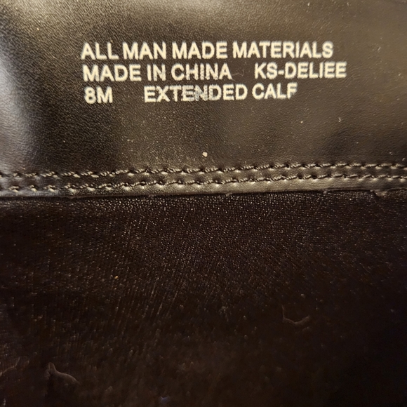 Karen Scott Boots Size 8M- Extended Calf - Picture 6 of 16